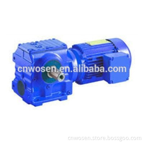 S Series China gearbox manufacturer helical geared motor